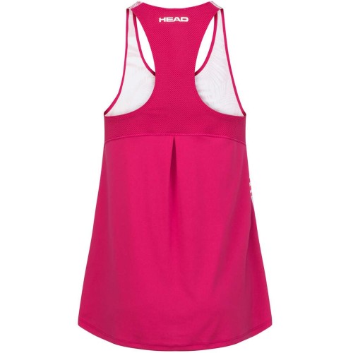 Women's top Head Agility Tech Tank Top - mulberry/print vision Women's top Head Agility Tech Tank Top - mulberry/print vision