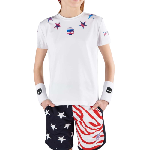 Boys' t-shirt Hydrogen Star Tech T-Shirt - white/blue Boys' t-shirt Hydrogen Star Tech T-Shirt - white/blue