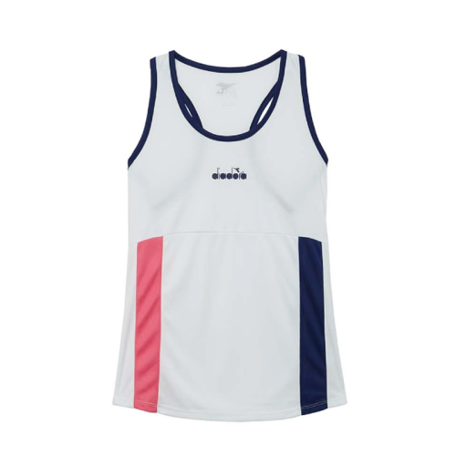 Women's top Diadora L. Core Tank - optical white