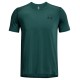 Men's T-shirt Under Armour Armourprint Short Sleeve - coastal teal/black