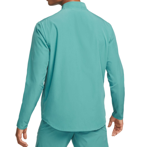 Men's Jumper Nike Court Advantage Packable Jacket - mineral teal/white Men's Jumper Nike Court Advantage Packable Jacket - mineral teal/white