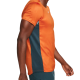 Men's T-shirt Nike Court Dri-Fit Advantage Printed Tennis Top - campfire orange/deep jungle/white Men's T-shirt Nike Court Dri-Fit Advantage Printed Tennis Top - campfire orange/deep jungle/white