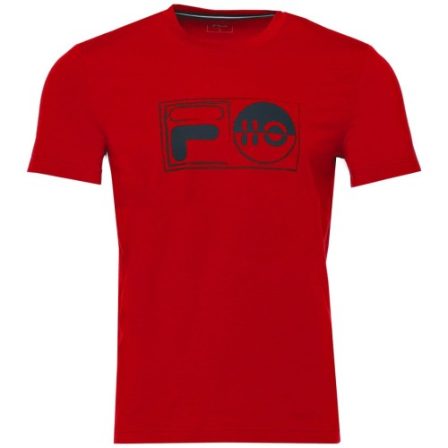 Men's T-shirt Fila T-Shirt Jacob M - fila red Men's T-shirt Fila T-Shirt Jacob M - fila red