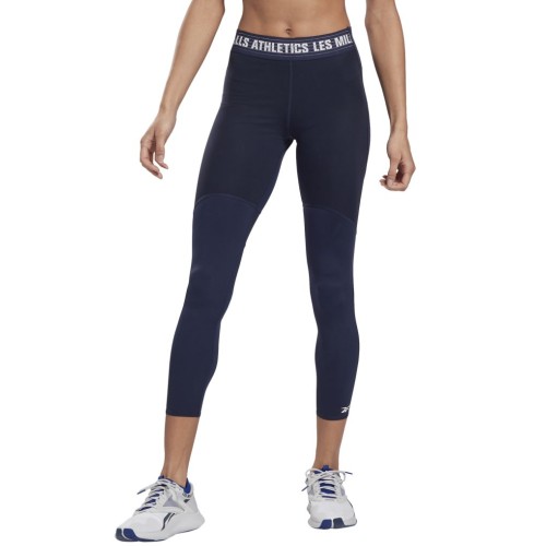 Women's leggings Reebok Les Mills Puremove Tight W - vector navy Women's leggings Reebok Les Mills Puremove Tight W - vector navy