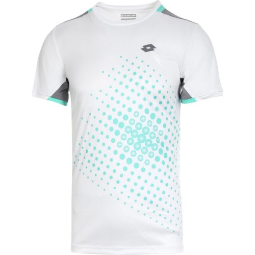 Boys' t-shirt Lotto Top B IV T-Shirt 1 - bright white/green 9 Boys' t-shirt Lotto Top B IV T-Shirt 1 - bright white/green 9