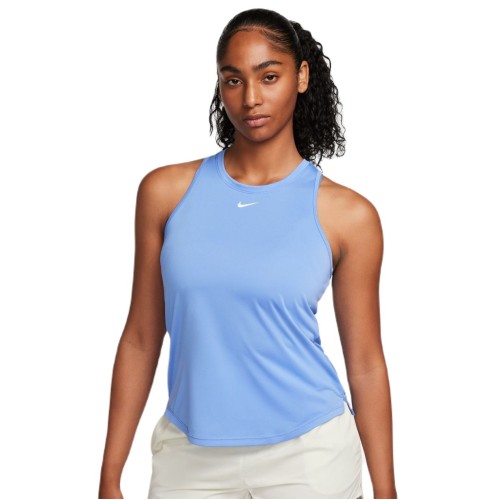 Women's top Nike Dri-Fit One Tank - polar/white