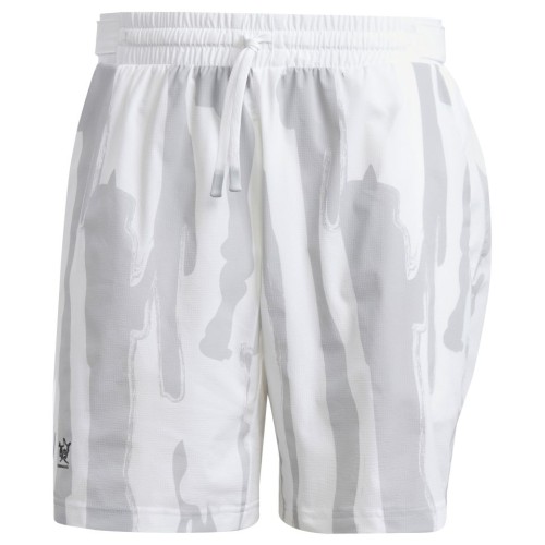 Men's shorts Adidas New York Printed Short - white/halo silver