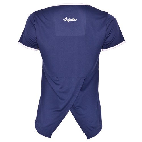 Women's T-shirt Australian T-Shirt Ace With Back Split - blu cosmo Women's T-shirt Australian T-Shirt Ace With Back Split - blu cosmo