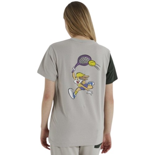 Women's T-shirt Ellesse Tweetood Oversized T-Shirt - light grey Women's T-shirt Ellesse Tweetood Oversized T-Shirt - light grey