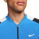 Men's Jumper Nike Court Dri-Fit Advantage Jacket - light photo blue/black/white/white Men's Jumper Nike Court Dri-Fit Advantage Jacket - light photo blue/black/white/white