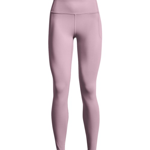Women's leggings Under Armour Women's UA Meridian Leggings - mauve pink/metallic silver Women's leggings Under Armour Women's UA Meridian Leggings - mauve pink/metallic silver
