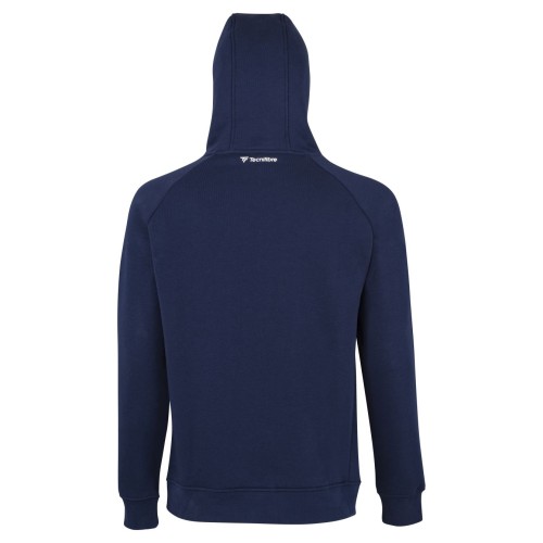 Men's Jumper Tecnifibre Fleece Hoodie - marine Men's Jumper Tecnifibre Fleece Hoodie - marine