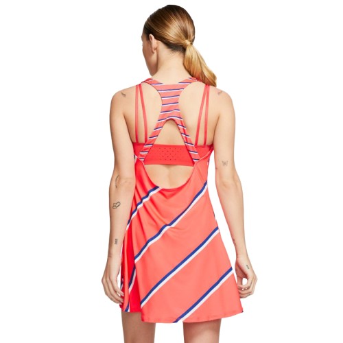 Women's dress Nike Court Dress PS NT - laser crimson/blackened blue Women's dress Nike Court Dress PS NT - laser crimson/blackened blue