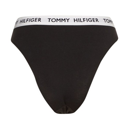 Women's panties Tommy Hilfiger Bikini 1P - black Women's panties Tommy Hilfiger Bikini 1P - black