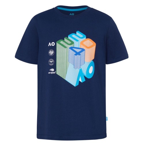 Boys' t-shirt Australian Open Boys T-Shirt Grand Slam 2024 - navy Boys' t-shirt Australian Open Boys T-Shirt Grand Slam 2024 - navy