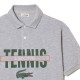 Boys' t-shirt Lacoste Cotton Pique Print Polo Shirt - grey