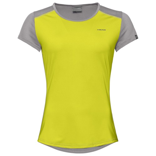 Women's T-shirt Head Sammy T-Shirt W - yellow/grey