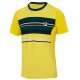 Men's T-shirt Fila T-Shirt Sean - buttercup/deep teal/teal stripe Men's T-shirt Fila T-Shirt Sean - buttercup/deep teal/teal stripe