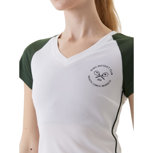 Women's T-shirt Bj_rn Borg Ace T-shirt - brilliant white Women's T-shirt Bj_rn Borg Ace T-shirt - brilliant white