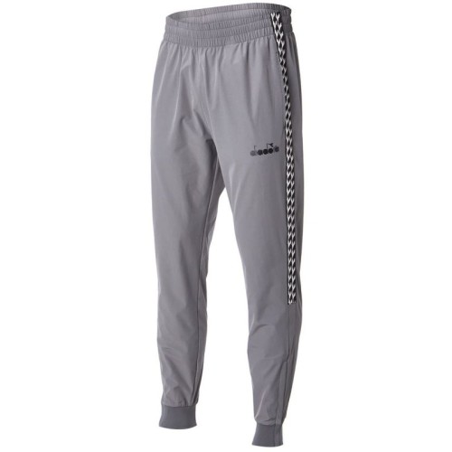 Men's trousers Diadora Pants Challenge - grey quite shade Men's trousers Diadora Pants Challenge - grey quite shade