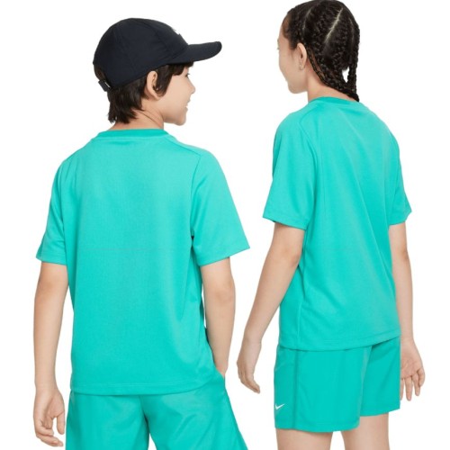 Boys' t-shirt Nike Dri-Fit Multi+ Training Top - clear jade/white Boys' t-shirt Nike Dri-Fit Multi+ Training Top - clear jade/white