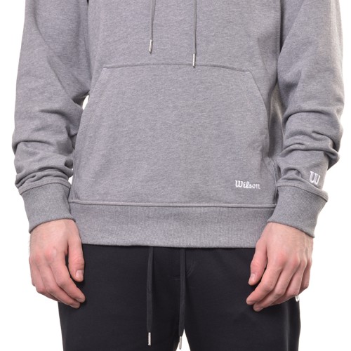 Men's Jumper Wilson Triblend Hoodie - med heather grey Men's Jumper Wilson Triblend Hoodie - med heather grey