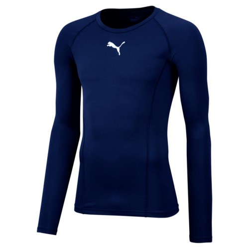 Men's long sleeve T-shirt Puma Liga Baselayer Tee LS - navy blue