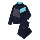 Boys' tracksuit Lacoste Colorblock Tennis Sweatsuit - navy blue/blue/white Boys' tracksuit Lacoste Colorblock Tennis Sweatsuit - navy blue/blue/white