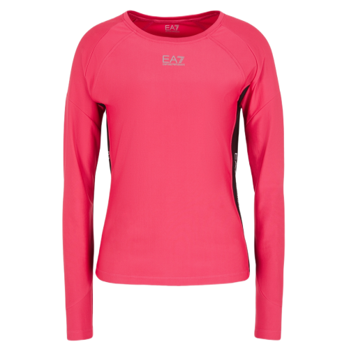 Women's jumper EA7 Man Jersey T-Shirt - pink peacock