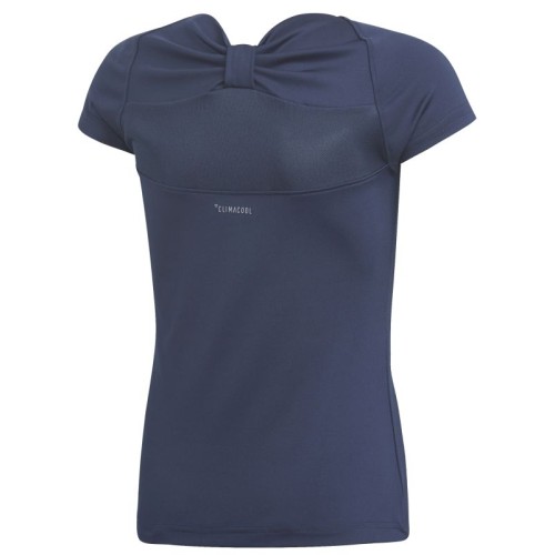 Girls' T-shirt Adidas G Ribbon Tee - collegiate navy Girls' T-shirt Adidas G Ribbon Tee - collegiate navy