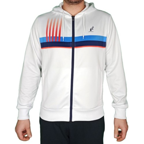 Men's Jumper Australian Printed Double Jacket - bianco Men's Jumper Australian Printed Double Jacket - bianco