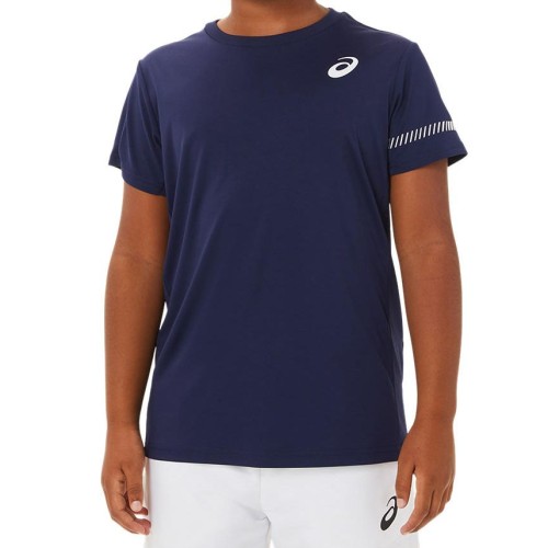 Boys' t-shirt Asics Tennis Short Sleeve Top - peacoat