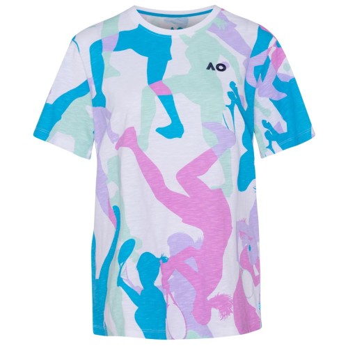 Women's T-shirt Australian Open T-Shirt Player Camouflage - multicolor Women's T-shirt Australian Open T-Shirt Player Camouflage - multicolor