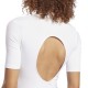 Women's T-shirt Reebok Studio Bodysuit W - white Women's T-shirt Reebok Studio Bodysuit W - white