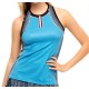 Women's top Lucky in Love Post a Plaid Impression Tank - turquoise Women's top Lucky in Love Post a Plaid Impression Tank - turquoise