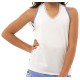 Girls' T-shirt Lucky in Love On The Prowl Party Animal V-Neck Tank Girls - white