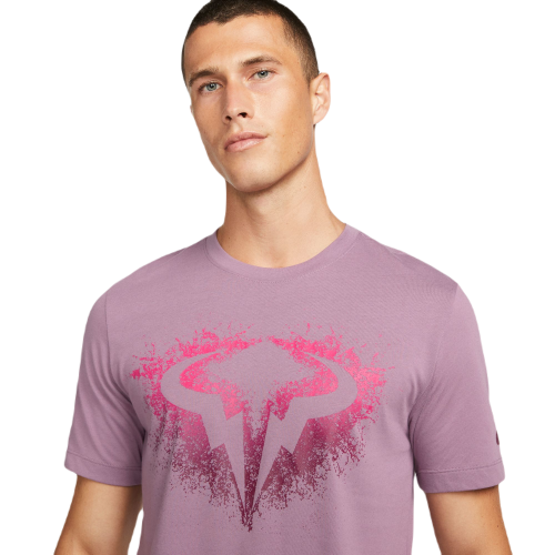 Men's T-shirt Nike Dri-Fit Rafa Tennis T-Shirt - violet dust Men's T-shirt Nike Dri-Fit Rafa Tennis T-Shirt - violet dust