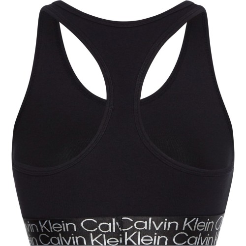 Women's bra Calvin Klein Low Support Sports Bra - black Women's bra Calvin Klein Low Support Sports Bra - black