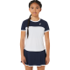 Girls' T-shirt Asics Tennis Short Sleeve Top - brilliant white/midnight Girls' T-shirt Asics Tennis Short Sleeve Top - brilliant white/midnight