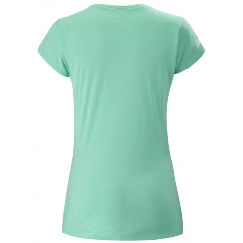 Women's T-shirt Babolat Exercise Massange Tee W - cockatoo heather Women's T-shirt Babolat Exercise Massange Tee W - cockatoo heather