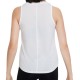 Girls' T-shirt Nike Dri-Fit One Training Tank - white/black Girls' T-shirt Nike Dri-Fit One Training Tank - white/black
