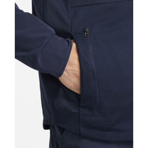 Men's Jumper Nike Court Advantage Packable Jacket - obsidian/white Men's Jumper Nike Court Advantage Packable Jacket - obsidian/white