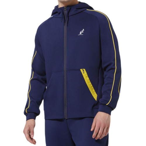 Men's Jumper Australian Volee Game Jacket - cosmos blue Men's Jumper Australian Volee Game Jacket - cosmos blue
