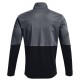 Men's Jumper Under Armour Men's UA Pique Track Jacket - black/white Men's Jumper Under Armour Men's UA Pique Track Jacket - black/white