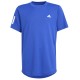 Boys' t-shirt Adidas B Club 3 Stripes Tennis Shirt - semi lucid blue