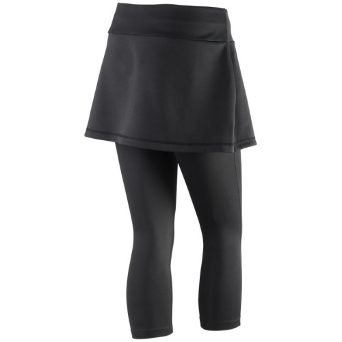 Women's skirt Wilson W Capri Skort IV - black Women's skirt Wilson W Capri Skort IV - black