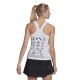 Women's top Adidas Paris Tennis Y-Tank Top W - white/black