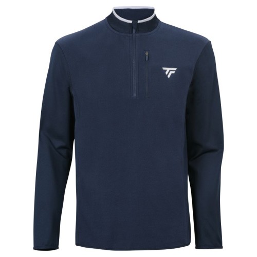 Men's Jumper Tecnifibre Polar Quarter Zip - navy Men's Jumper Tecnifibre Polar Quarter Zip - navy